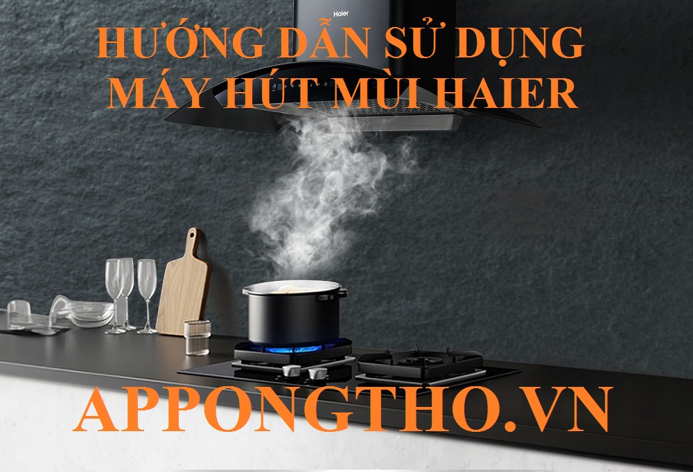 6. Cài đặt sử dụng Bật/tắt đèn (Light 💡) máy hút mùi Haier