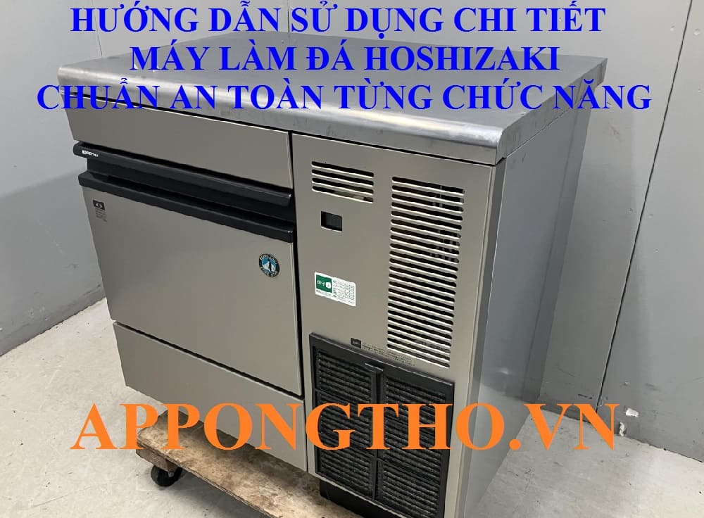 17. Cài đặt TEMP / TIMER / DISPLAY máy làm đá Hoshizaki