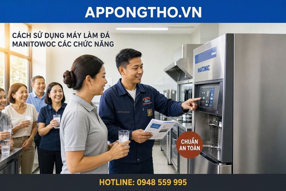 Sử dụng máy làm đá Manitowoc là gì?