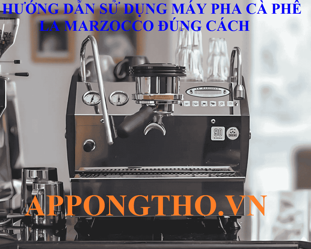 Cách sử dụng máy pha cà phê Marzocco chuẩn an toàn