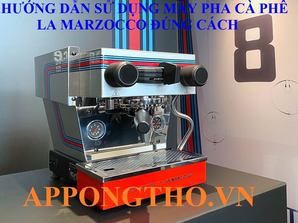 4. Cách Cài định lượng — PROG trên máy pha cà phê La Marzocco