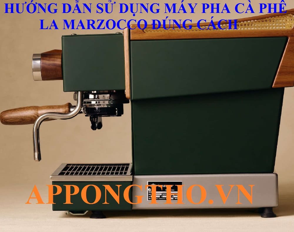 16. Cách bật / tắt máy — Power ⏻ trên máy pha cà phê La Marzocco