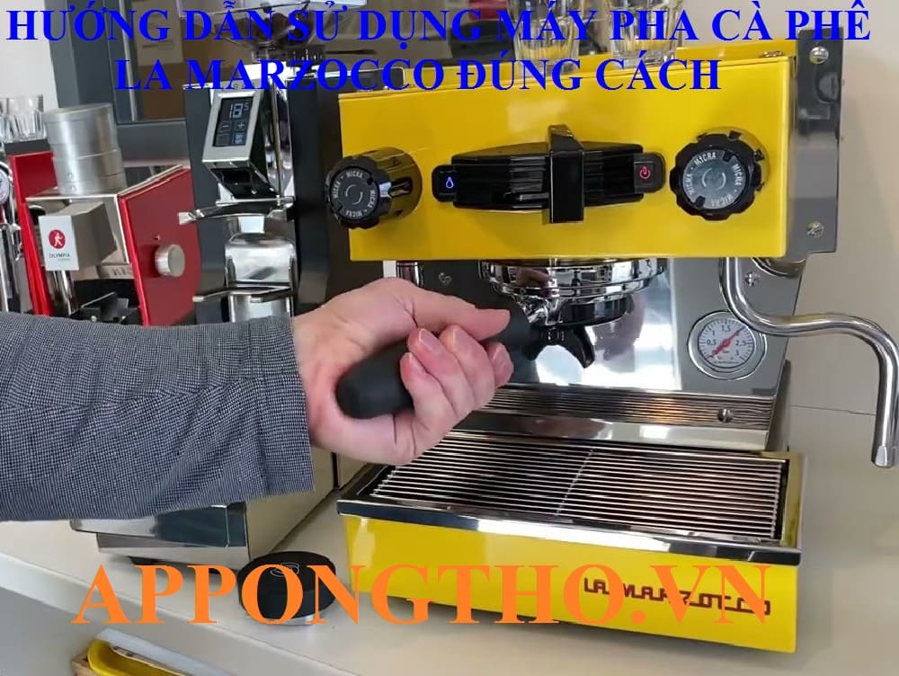23. Cài đặt báo tẩy cặn — Descale ⚠🛠 trên máy pha cà phê La Marzocco