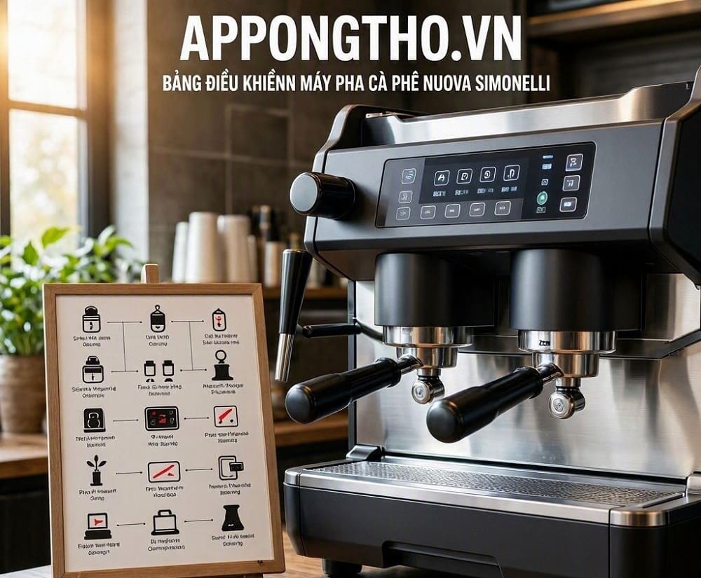 8 Dấu hiệu thường gặp khi sử dụng máy pha cà phê Nuova Simonelli