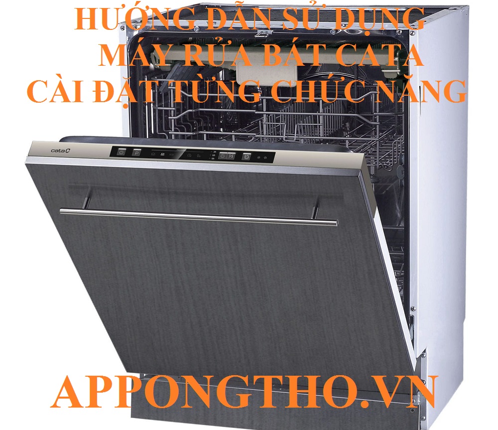 Bảng điều khiển máy rửa chén bát Cata
