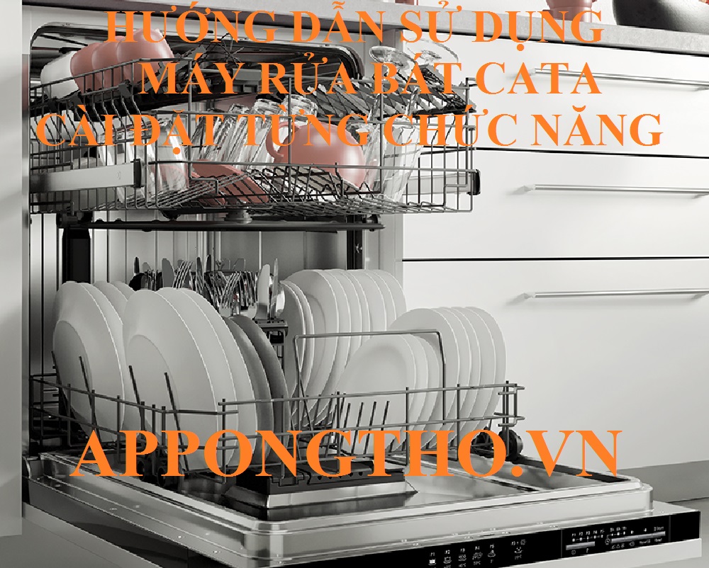 9 Dấu hiệu máy rửa bát Cata thường gặp khi sử dụng