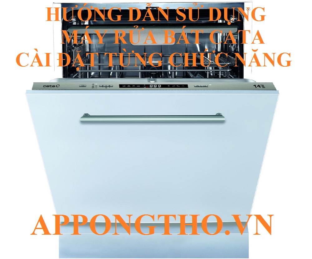 18. Cài đặt đèn báo (Indicator / Light) trên máy rửa bát Cata