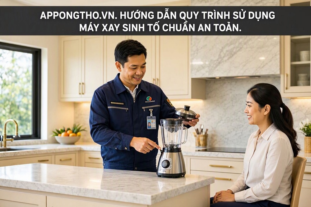 Cách Sử Dụng Máy Xay Sinh Tố Đơn Giản Hiệu Quả An Toàn Nhất