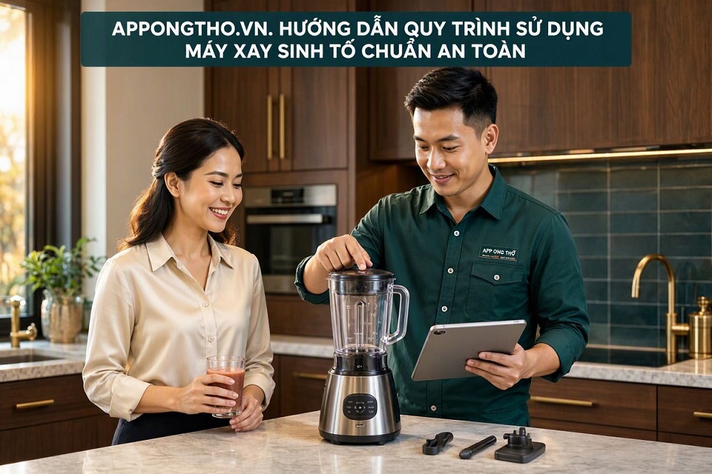 Sử dụng máy xay sinh tố là gì?