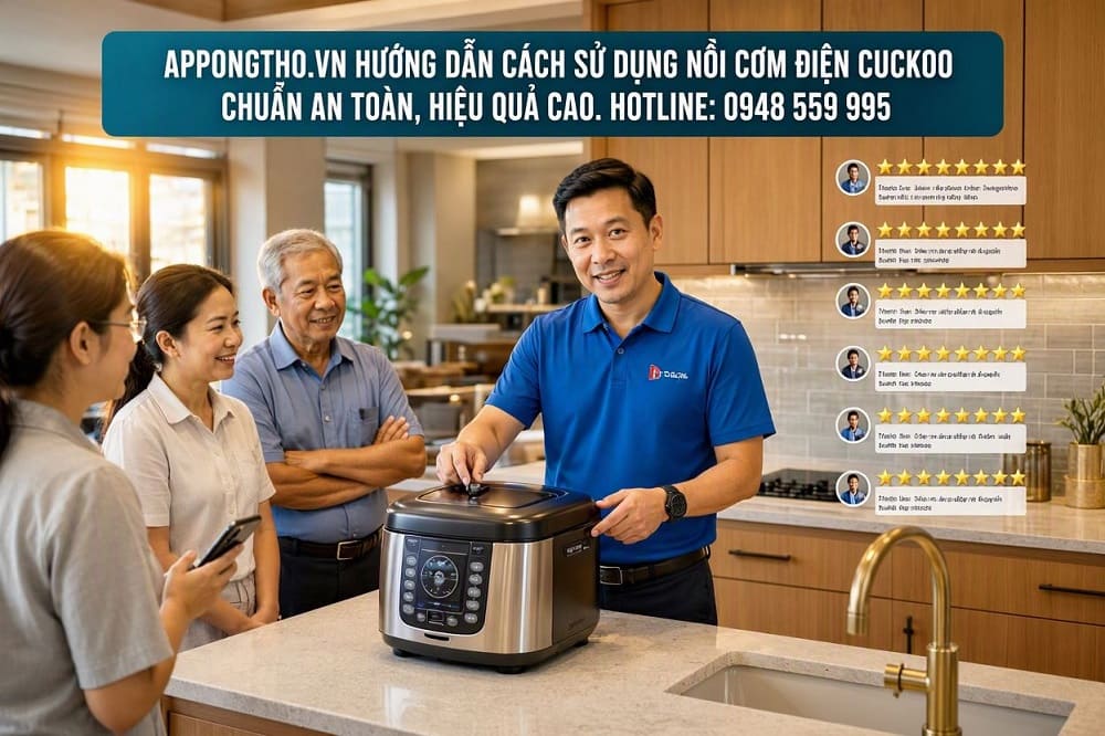 Hướng dẫn cách sử dụng nồi cơm điện Cuckoo chi tiết