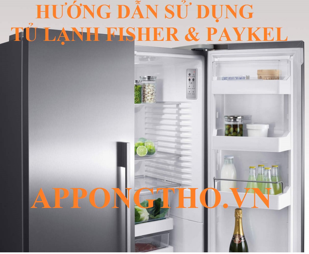 Bảng điều khiển tủ lạnh Fisher & Paykel