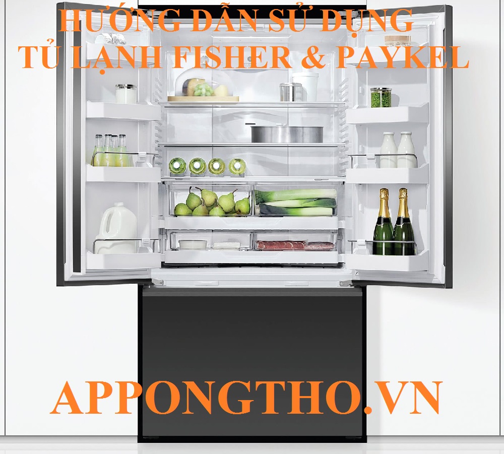 5. Cài đặt làm đông nhanh (Fast Freeze) tủ lạnh Fisher & Paykel