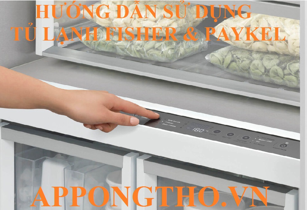 13. Cài đặt tăng mức (Up +) tủ lạnh Fisher & Paykel