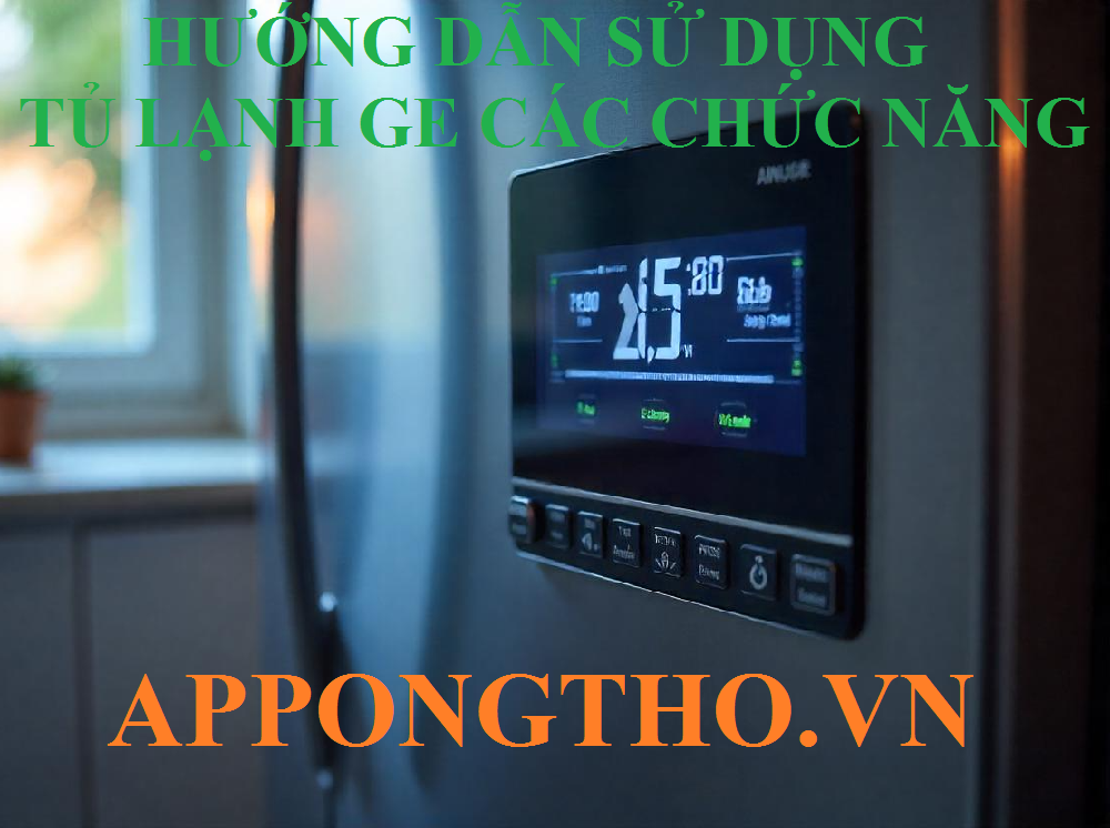 9 Lưu ý khi sử dụng tủ lạnh GE (General Electric)