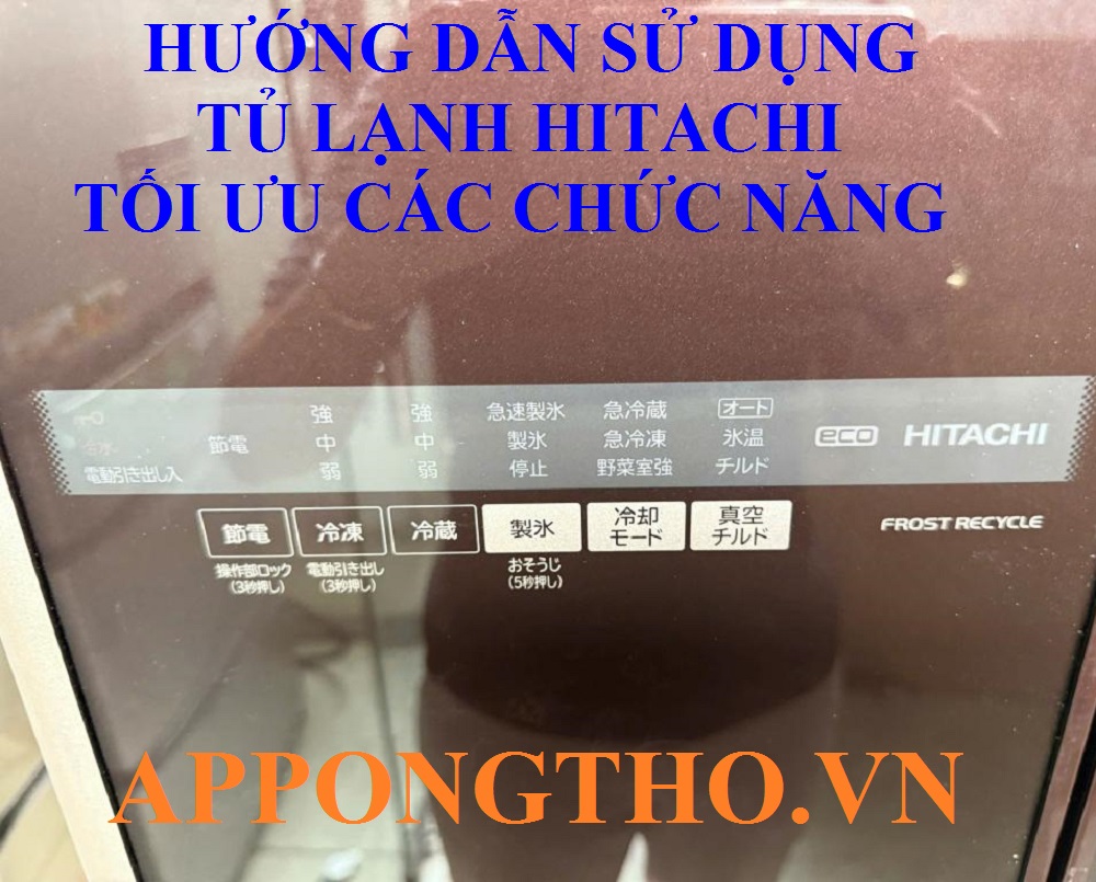 15 Cài đặt Eco Save/エコセーブ Tiết kiệm năng lượng tủ Hitachi