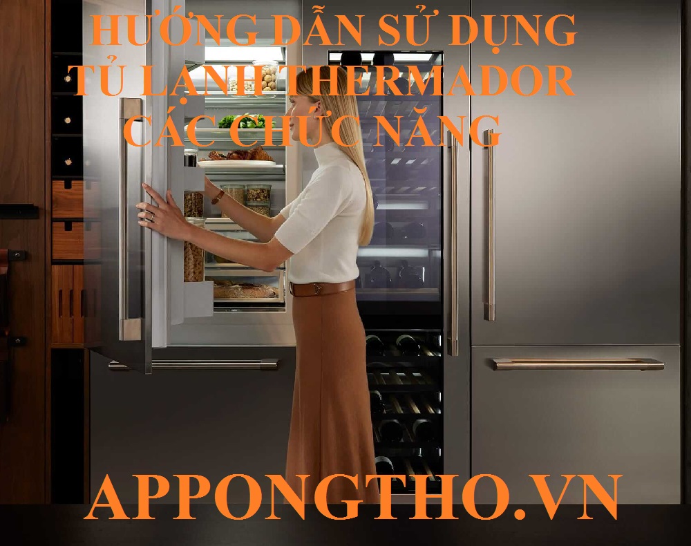 Bảng điều khiển tủ lạnh Thermador