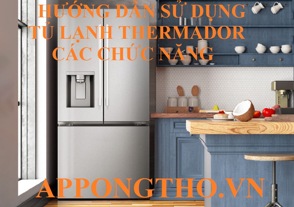 12. Cài đặt chế độ đi vắng (Vacation) trên tủ lạnh Thermador