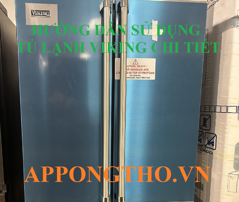 1️⃣5️⃣ Cài đặt cách Làm đá nhanh (Quick Ice) tủ lạnh Viking
