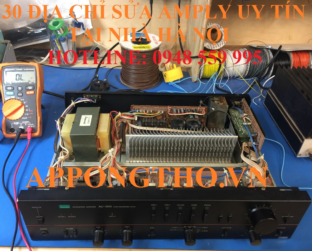 1. Dịch vụ sửa chữa Amply tại Ba Đình - Hà Nội