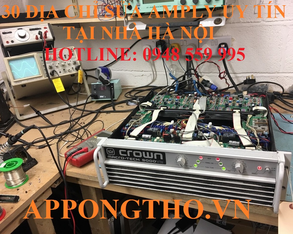 6. Dịch vụ sửa chữa Amply tại Thanh Xuân - Hà Nội