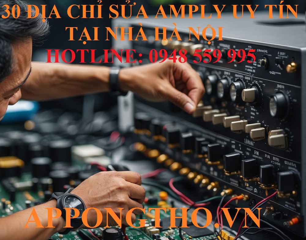 7. Dịch vụ sửa chữa Amply tại Hai Bà Trưng - Hà Nội