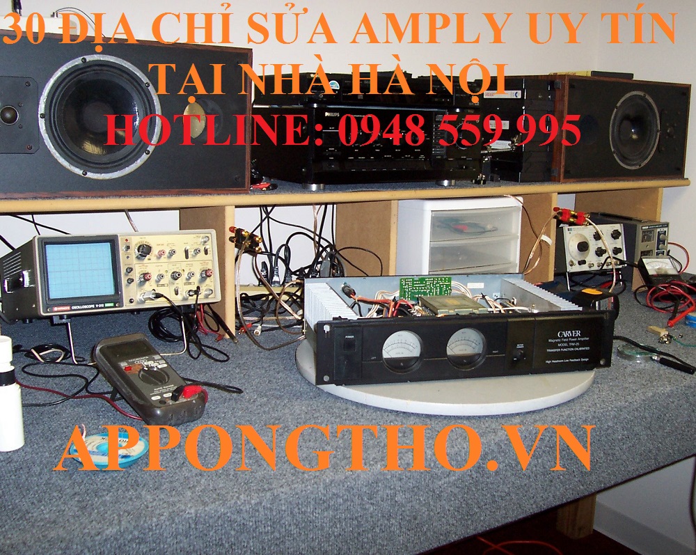 27. Dịch vụ sửa Amply tại Thanh Trì - Hà Nội