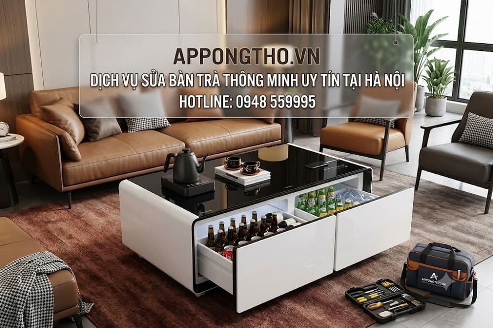 1. Sửa bàn trà tại Ba Đình - Hà Nội