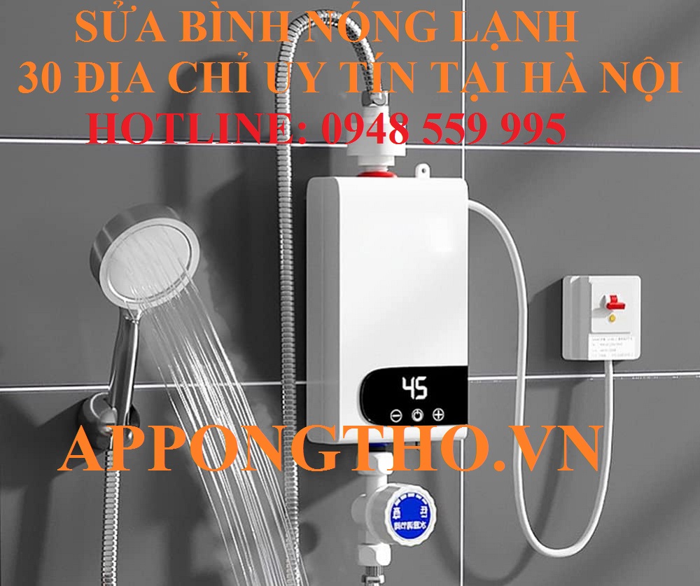 7. Dịch vụ sửa bình nóng lạnh tại Hai Bà Trưng – Hà Nội