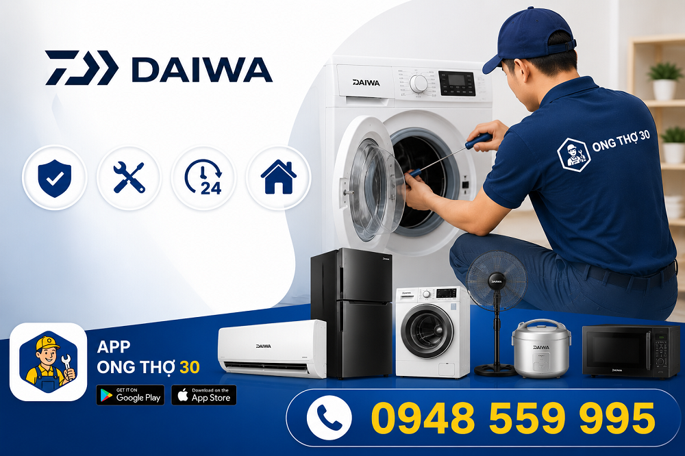 Điều khoản & dịch vụ bảo hành Daiwa