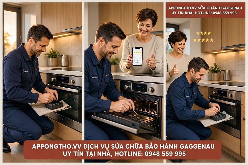 15. Trung tâm sửa chữa Gaggenau tại Đông Anh – Hà Nội