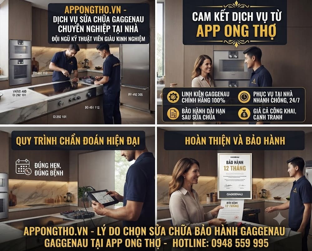 19. Trung tâm sửa chữa Gaggenau tại Mê Linh – Hà Nội