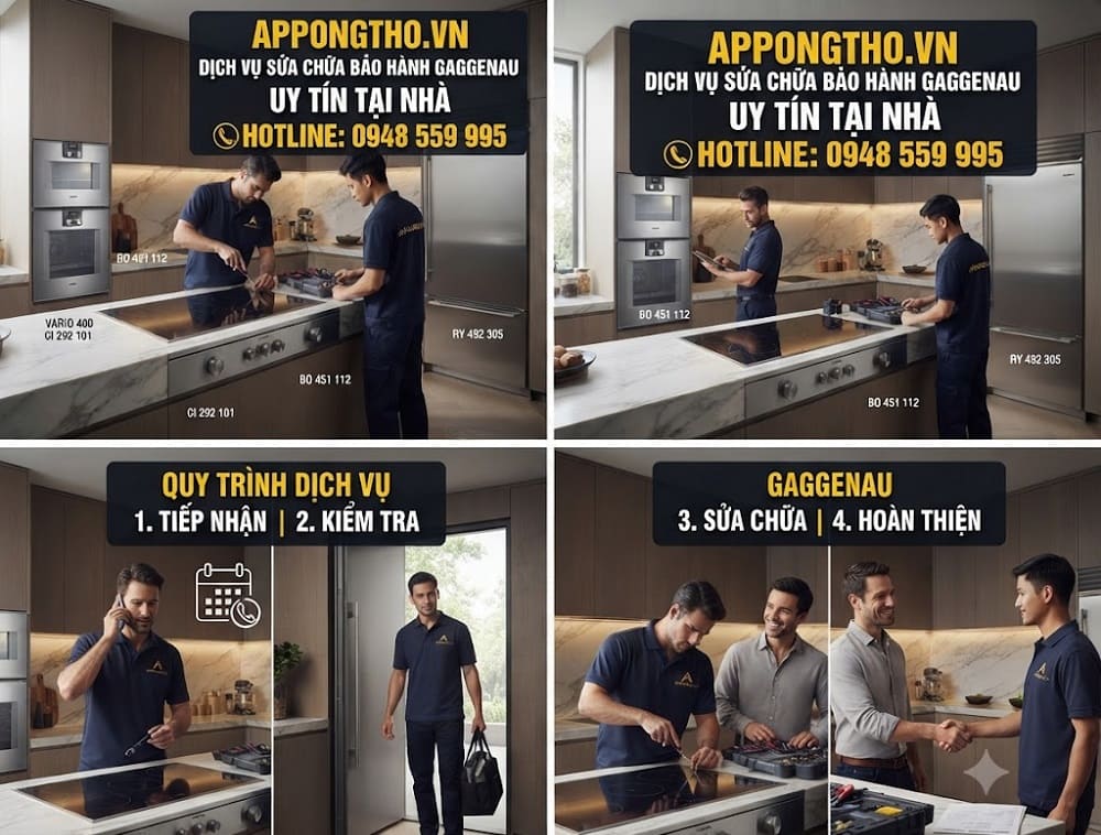 23. Trung tâm sửa chữa Gaggenau tại Sóc Sơn – Hà Nội