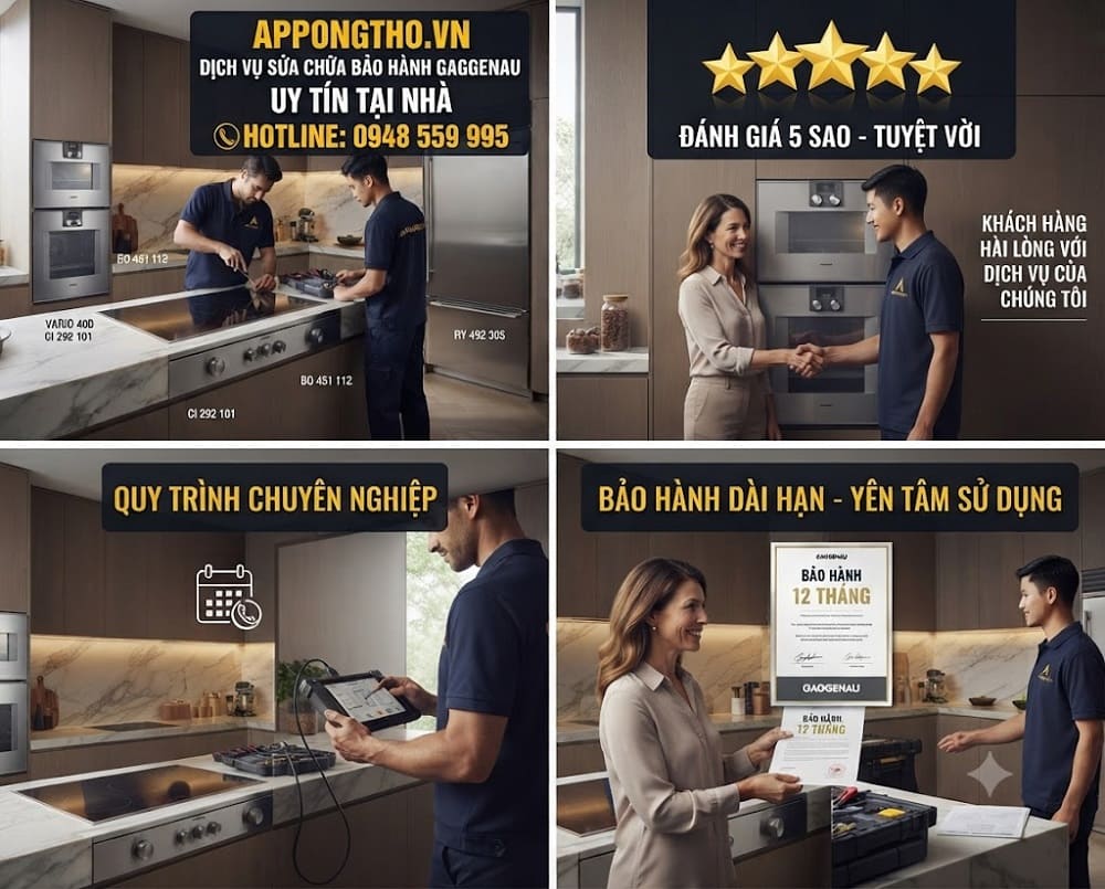 27. Trung tâm sửa chữa Gaggenau tại Ba Vì – Hà Nội