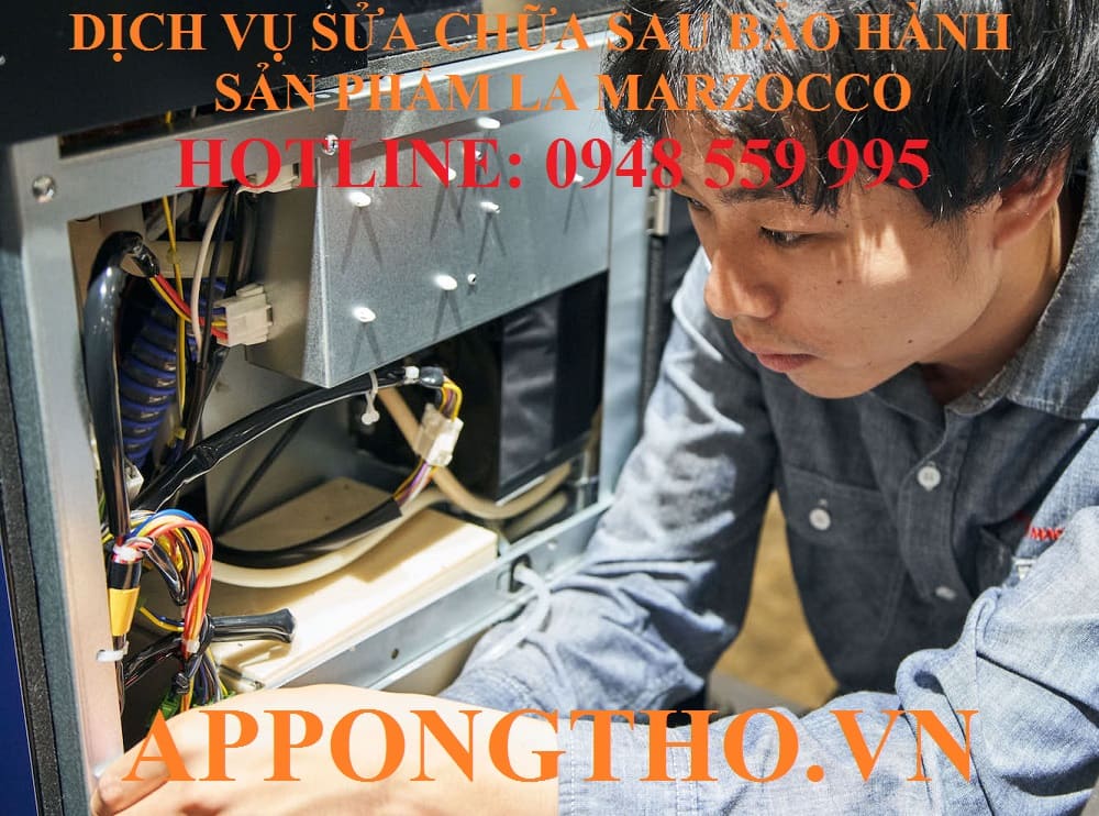 13. Sửa chữa ngoài bảo hành La Marzocco tại Thanh Trì - Hà Nội