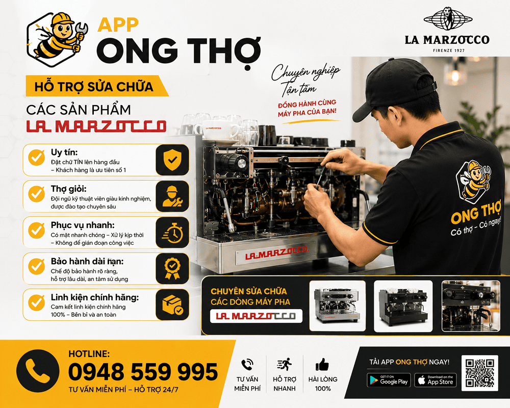 25. Dịch vụ sửa chữa thiết bị La Marzocco tại Thạch Thất - Hà Nội