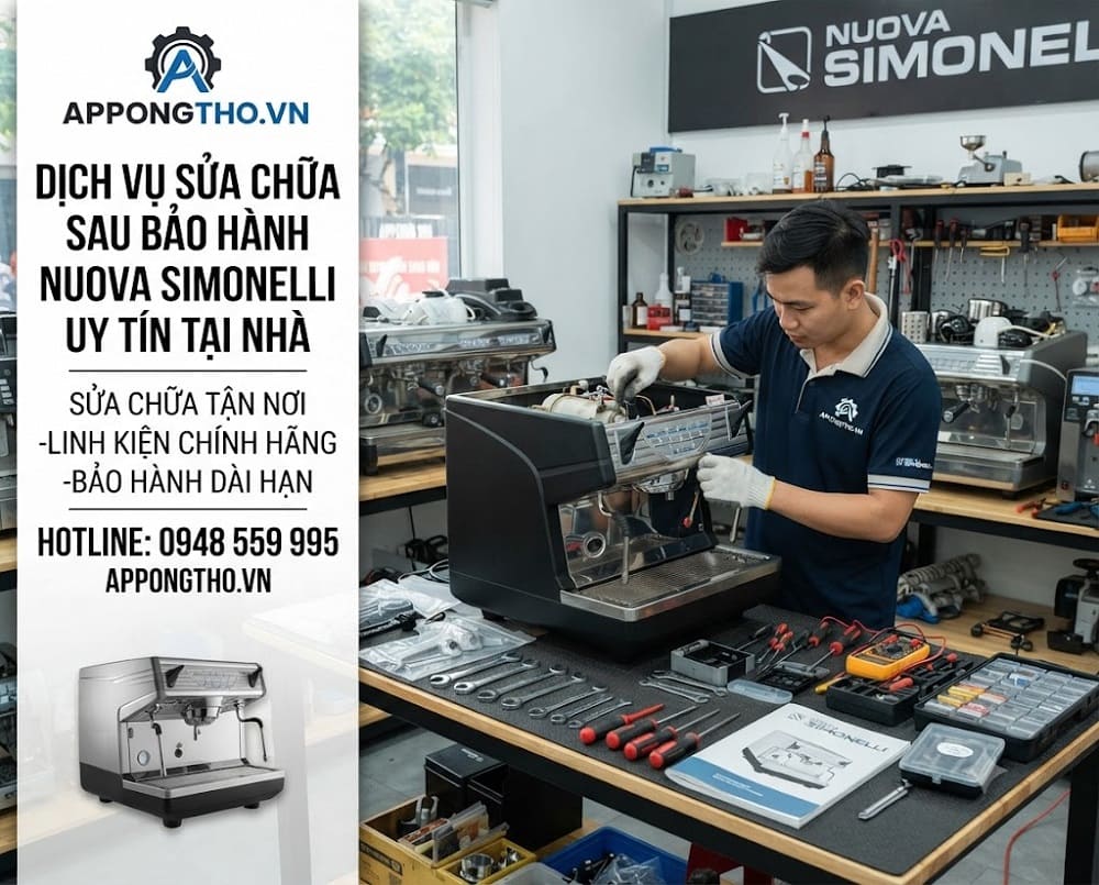 Điều khoản hỗ trợ sửa chữa bảo hành Nuova Simonelli