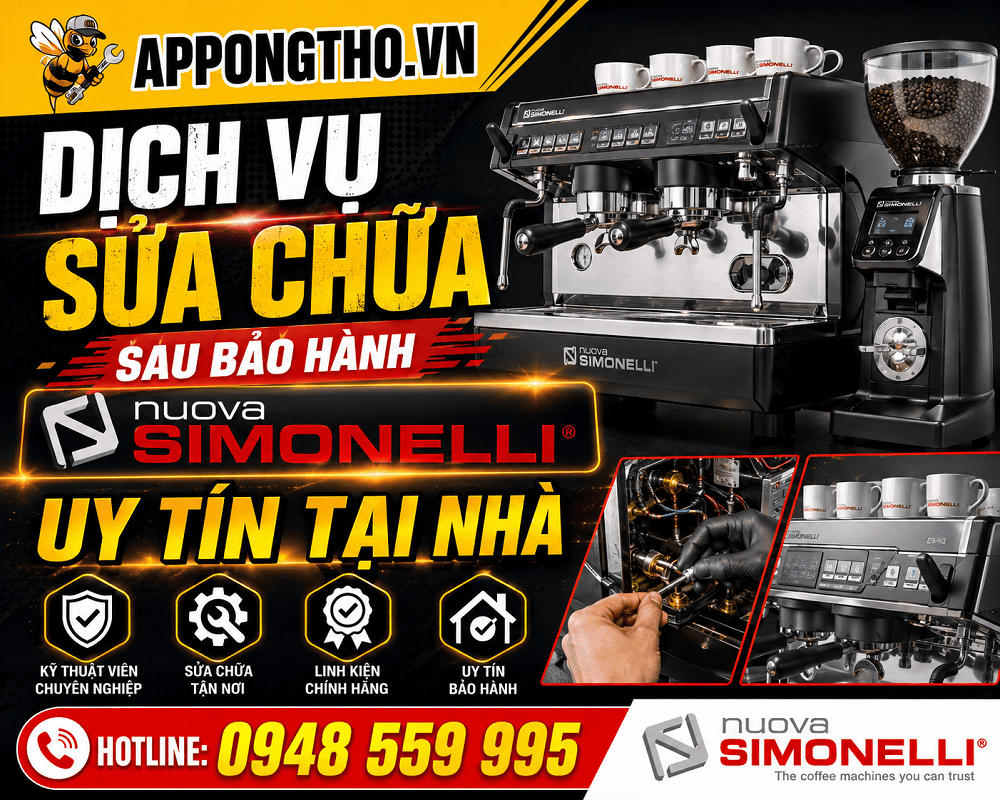 30 Địa Chỉ Sửa Chữa Bảo Hành Nuova Simonelli Tại Nhà Hà Nội