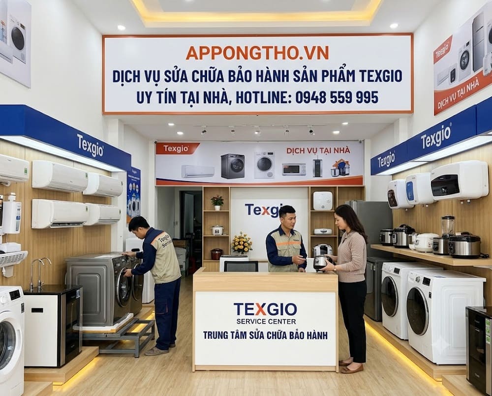 25. Trung tâm sửa chữa Texgio tại Thạch Thất - Hà Nội
