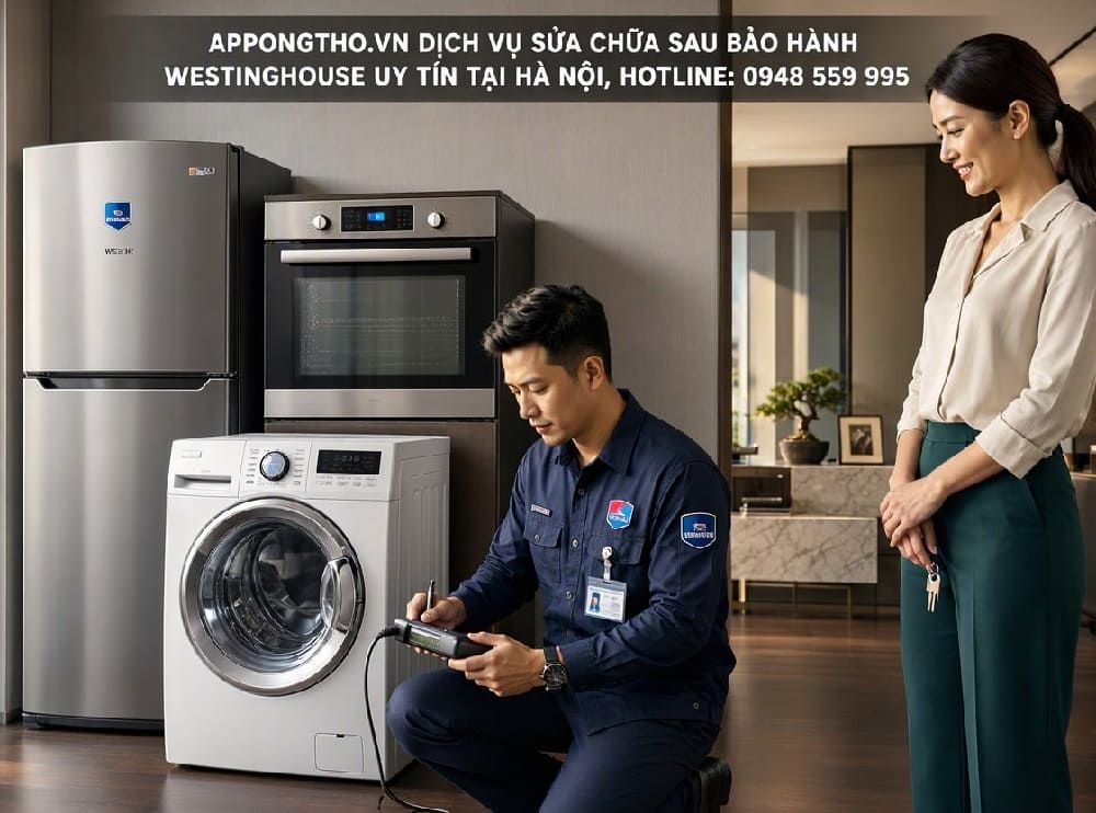 2. Sửa chữa sau bảo hành Westinghouse tại Cầu Giấy - Hà Nội