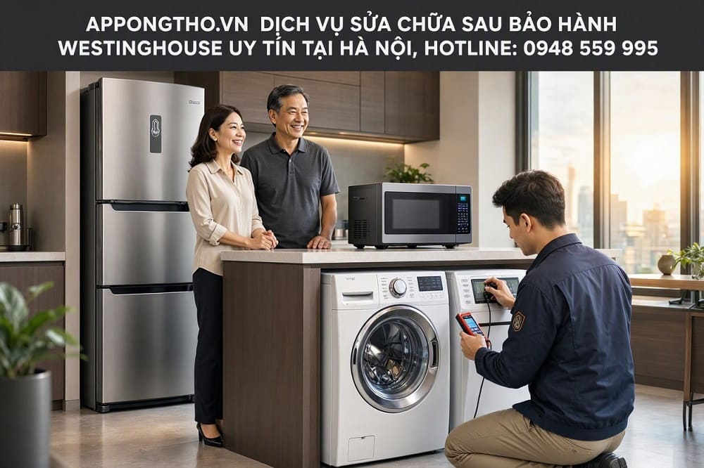 10. Sửa chữa sau bảo hành Westinghouse tại Bắc Từ Liêm - Hà Nội
