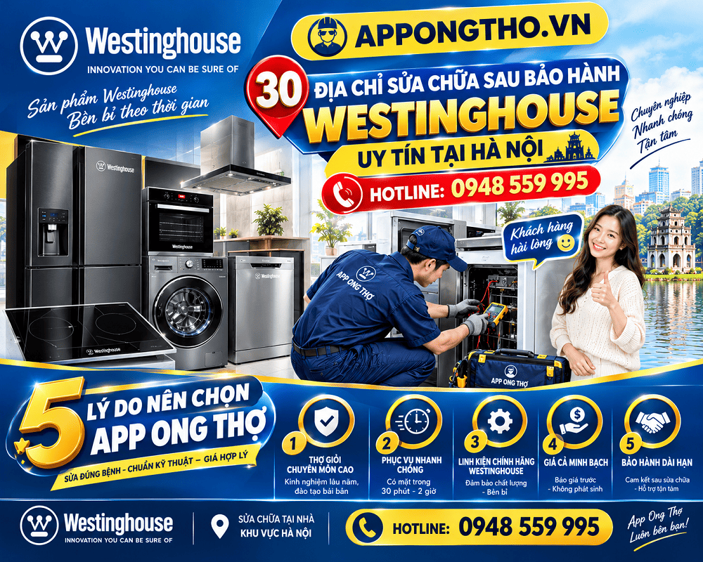 18. Trung tâm sửa chữa Westinghouse Hoài Đức - Hà Nội
