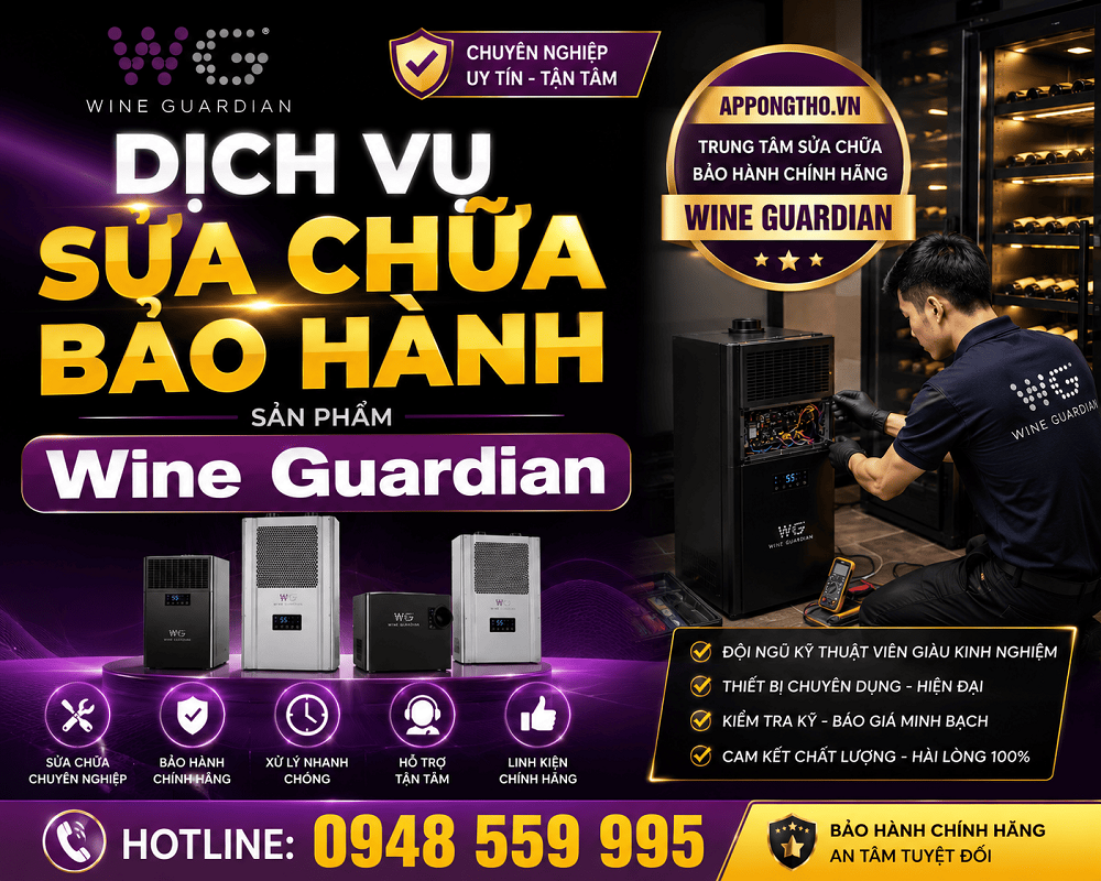 20. Sửa chữa sản phẩm Wine Guardian tại Mỹ Đức - Hà Nội