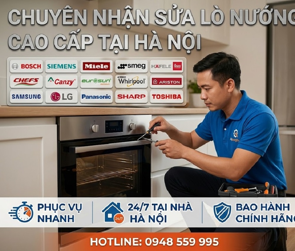 Lợi ích khi tìm đúng thợ uy tín khi lò nướng hỏng