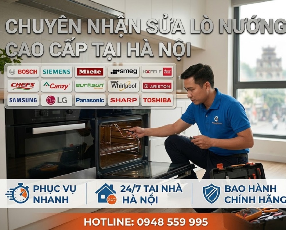 Bảng giá sửa lò nướng tại Hà Nội