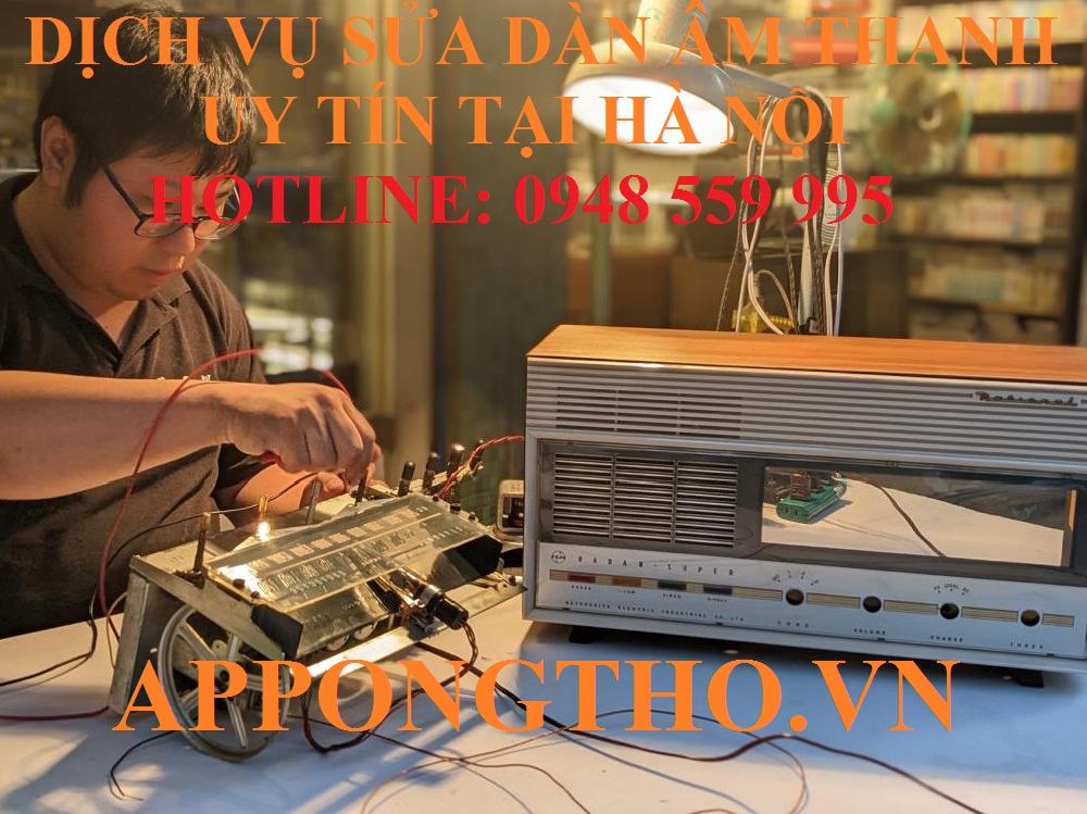 7. Sửa Dàn Âm Thanh tại Hai Bà Trưng - Hà Nội