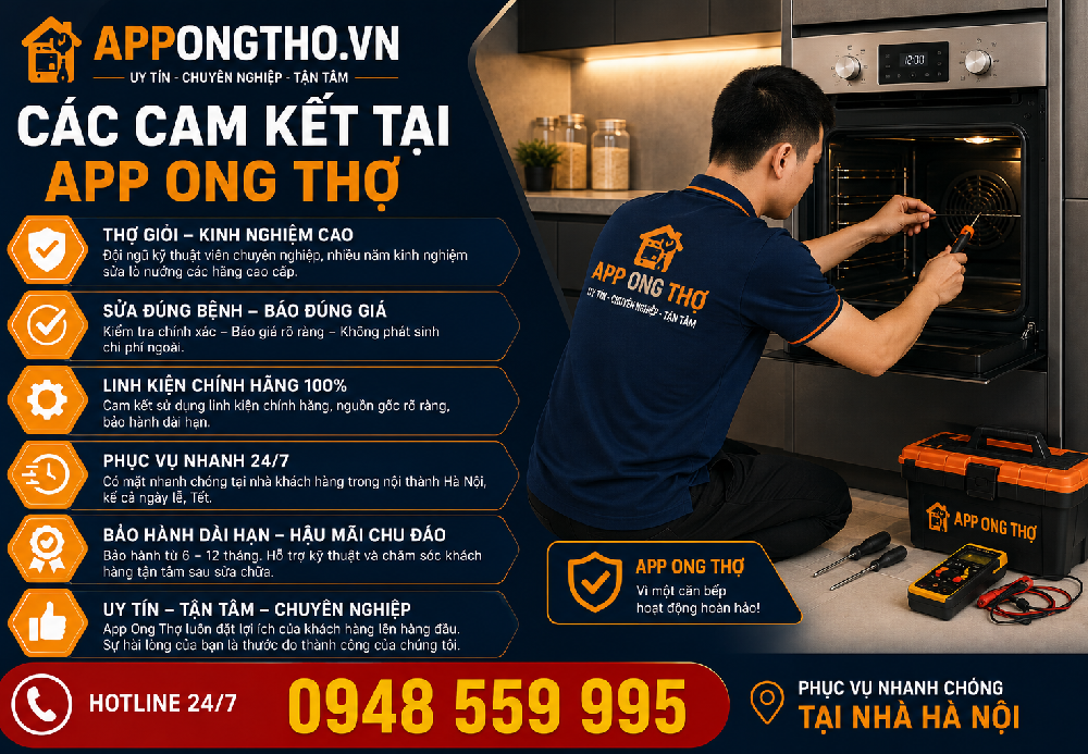 1. Trung tâm sửa lò nướng tại Ba Đình - Hà Nội