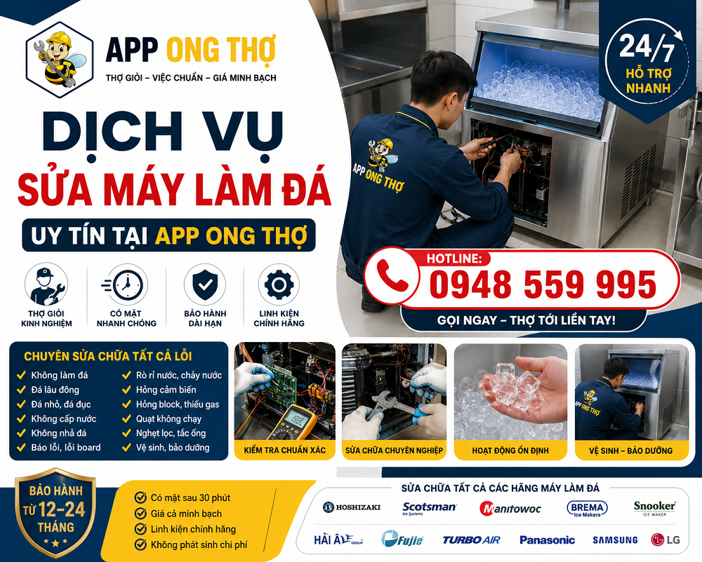 Sửa chữa máy làm đá uy tín là gì?