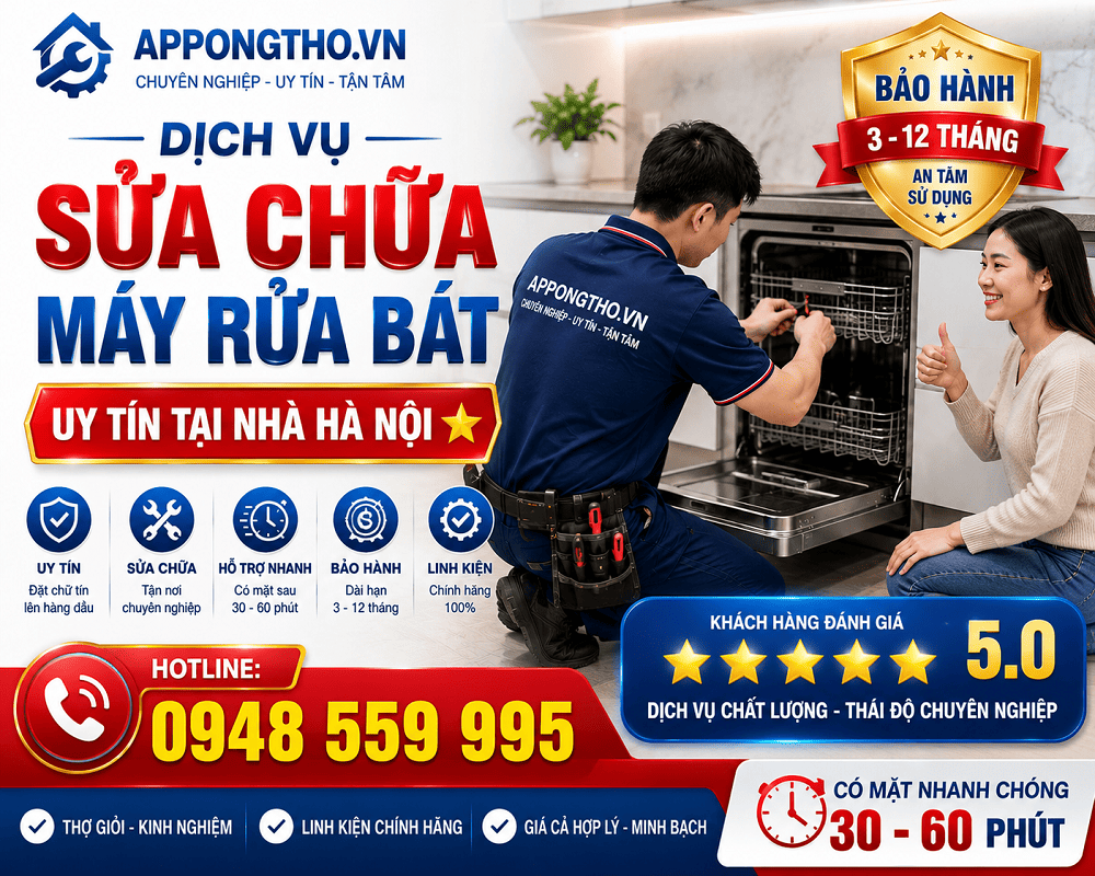 Dịch vụ sửa máy rửa bát uy tín là gì?