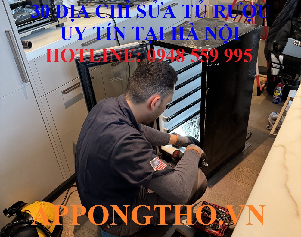 8. Sửa tủ rượu tại Hoàn Kiếm - Hà Nội