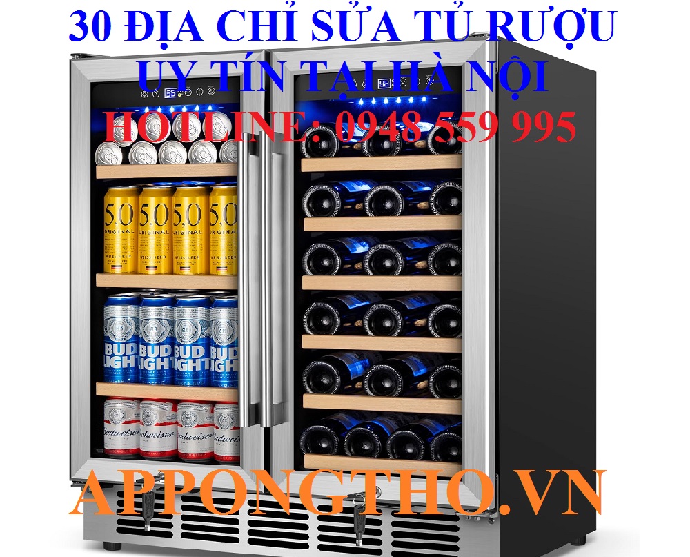 25. Sửa chữa bảo hành tủ rượu tại Thạch Thất - Hà Nội